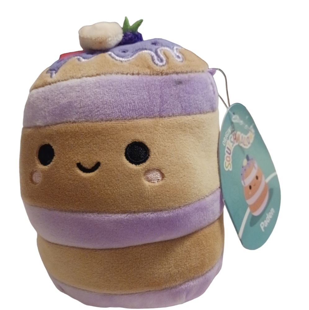 PADEN The Blueberry Pancakes squishmallow 6" NWT CUTE!! RARE